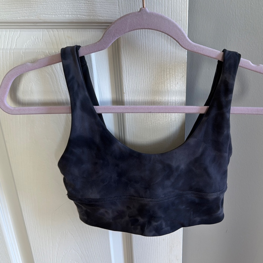 Black Gray marble reversible LULU sports bra lululemon